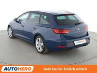 Usata Seat Leon FR 179 CV (131 kW) 2017 Blu Station wagon