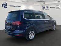 Gebraucht VW Sharan Comfortline 150 PS (110 kW) 2022 Atlantik blue metallic Van / Kleinbus
