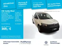 Gebraucht VW Caddy Basis 114 PS (83 kW) 2023 Weiß Van / Kleinbus