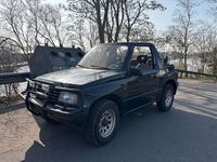 Gebraucht Suzuki Vitara 82 PS (60 kW) 1991 Schwarz Cabrio