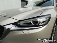 gebraucht Mazda 6 Kombi Exclusive-Line AUTOMATIK PLATIN LEDER 2.0 SKYACTIV-G 165 EU6d