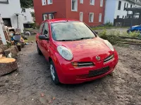 Gebraucht Nissan Micra 2005 Rot Kleinwagen