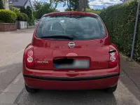 Gebraucht Nissan Micra 80 PS (58 kW) 2006 Rot Kleinwagen