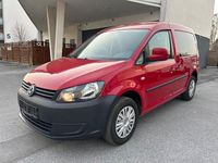 Gebraucht VW Caddy Trendline 75 PS (55 kW) 2014 Rot Van / Kleinbus