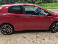 Gebraucht Fiat Punto 120 PS (88 kW) 2008 Rot Kleinwagen