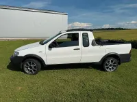 Gebraucht Fiat Strada 62 PS (45 kW) 2009 Weiß Pickup
