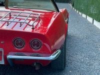 Second-hand Corvette C3 355 CP (261 kW) 1968 Roșu Cabrio