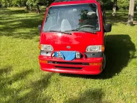 Gebraucht Subaru Libero 54 PS (39 kW) 1994 Rot Van / Kleinbus