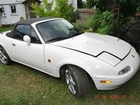 Gebraucht Mazda MX5 131 PS (96 kW) 1994 Weiß Cabrio