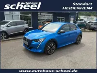 Gebraucht Peugeot e-208 GT 100 kW (136 PS) 2020 Blau Kleinwagen