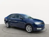 Gebraucht Skoda Rapid Joy 110 PS (80 kW) 2016 Blau Kleinwagen