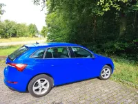 Gebraucht Skoda Scala Active 95 PS (69 kW) 2019 Blau Kleinwagen