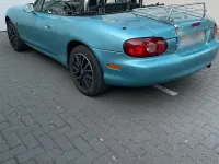 Gebraucht Mazda MX5 110 PS (80 kW) 2001 Blau Cabrio