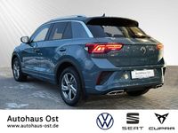 Gebraucht VW T-Roc R-line 150 PS (110 kW) 2024 Petroleum blue (blau) SUV