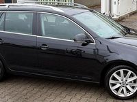Gebraucht VW Golf V Highline 122 PS (89 kW) 2009 Schwarz Kombi