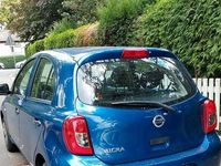 Gebraucht Nissan Micra Visia 80 PS (58 kW) 2015 Blau Kleinwagen