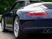 Gebraucht Porsche 997 381 PS (280 kW) 2006 Blau Cabrio
