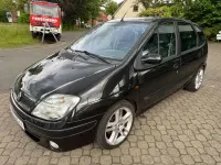 Gebraucht Renault Scénic II Expression 107 PS (78 kW) 2003 Schwarz Van / Kleinbus