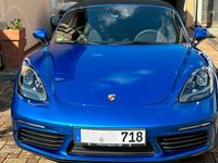 Gebraucht Porsche 718 Boxster 299 PS (219 kW) 2018 Blau Cabrio