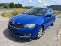 Gebraucht Skoda Rapid Clever 95 PS (69 kW) 2018 Blau Kleinwagen