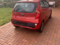 Gebraucht Kia Picanto Attract 69 PS (50 kW) 2012 Rot Kleinwagen