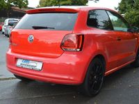 Gebraucht VW Polo Trendline 60 PS (44 kW) 2010 Rot Kleinwagen