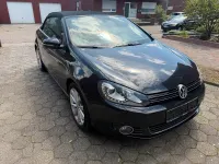 Gebraucht VW Golf Cabriolet 105 PS (77 kW) 2013 Schwarz Cabrio