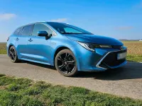Gebraucht Toyota Corolla Hybrid Lounge 2019 Blau Kombi