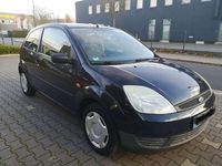 Gebraucht Ford Fiesta Basis 60 PS (44 kW) 2004 Blau Kleinwagen