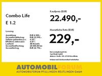 gebraucht Opel Combo-e Life 1.2 7-Sitze Rückfahrkamera PDC
