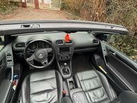 Gebraucht VW Golf Cabriolet 170 PS (125 kW) 2012 Schwarz Cabrio