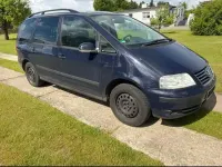 Gebraucht VW Sharan 116 PS (85 kW) 2009 Blau Van / Kleinbus