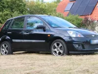 Gebraucht Ford Fiesta 90 PS (66 kW) 2007 Schwarz Kleinwagen