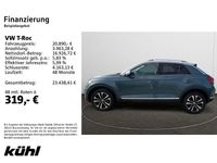 Gebraucht VW T-Roc IQ Drive 150 PS (110 kW) 2019 Blau SUV
