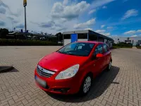 Gebraucht Opel Corsa 80 PS (58 kW) 2007 Rot Kleinwagen