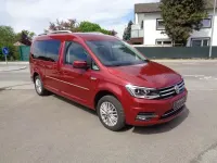Gebraucht VW Caddy Maxi Highline 125 PS (91 kW) 2017 Rot Van / Kleinbus