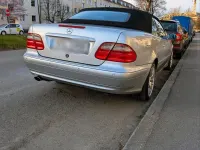 Gebraucht Mercedes CLK230 197 PS (144 kW) 2001 Silber Cabrio
