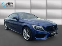 Gebraucht Mercedes C200 AMG line 184 PS (135 kW) 2017 Blau Coupé