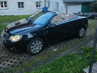 Gebraucht VW Eos 122 PS (89 kW) 2008 Schwarz Cabrio