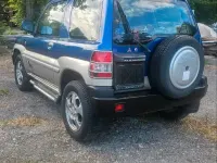 Gebraucht Mitsubishi Pajero 120 PS (88 kW) 2001 Blau SUV