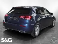 Gebraucht Mercedes A200 Progressive 163 PS (119 kW) 2021 Denimblau metallic Limousine