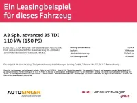 Gebraucht Audi A3 Advanced Plus 150 PS (110 kW) 2025 Manhattangrau metallic Limousine