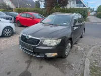 Gebraucht Skoda Superb Elegance 125 PS (91 kW) 2010 Schwarz Kombi