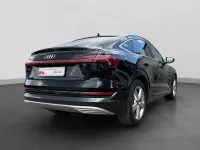 Gebraucht Audi e-tron Sportback S-Line 300 kW (408 PS) 2023 Schwarz SUV