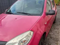 Gebraucht Dacia Sandero 75 PS (55 kW) 2009 Rot Limousine