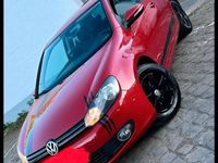 Gebraucht VW Golf VI 122 PS (89 kW) 2010 Rot Kleinwagen