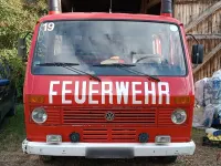 Gebraucht VW LT 75 PS (55 kW) 1982 Rot Van / Kleinbus