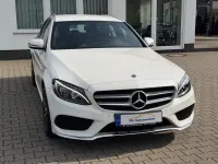 Gebraucht Mercedes C180 AMG 116 PS (85 kW) 2019 Weiß Kombi