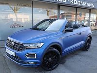 Gebraucht VW T-Roc Cabriolet Edition 150 PS (110 kW) 2021 Ravennablau matt Cabrio
