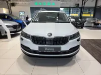Gebraucht Skoda Karoq Clever 150 PS (110 kW) 2021 Moonweiss metallic SUV